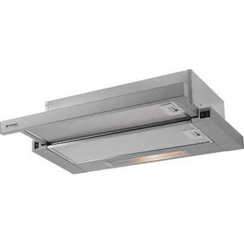 ΑΠΟΡΡΟΦ.ΕΝΤΟΙΧ.ΣΥΡ PYRAMIS ECOLINE POWER SLIM ( 065032901) 60CM INOX 550m3/h